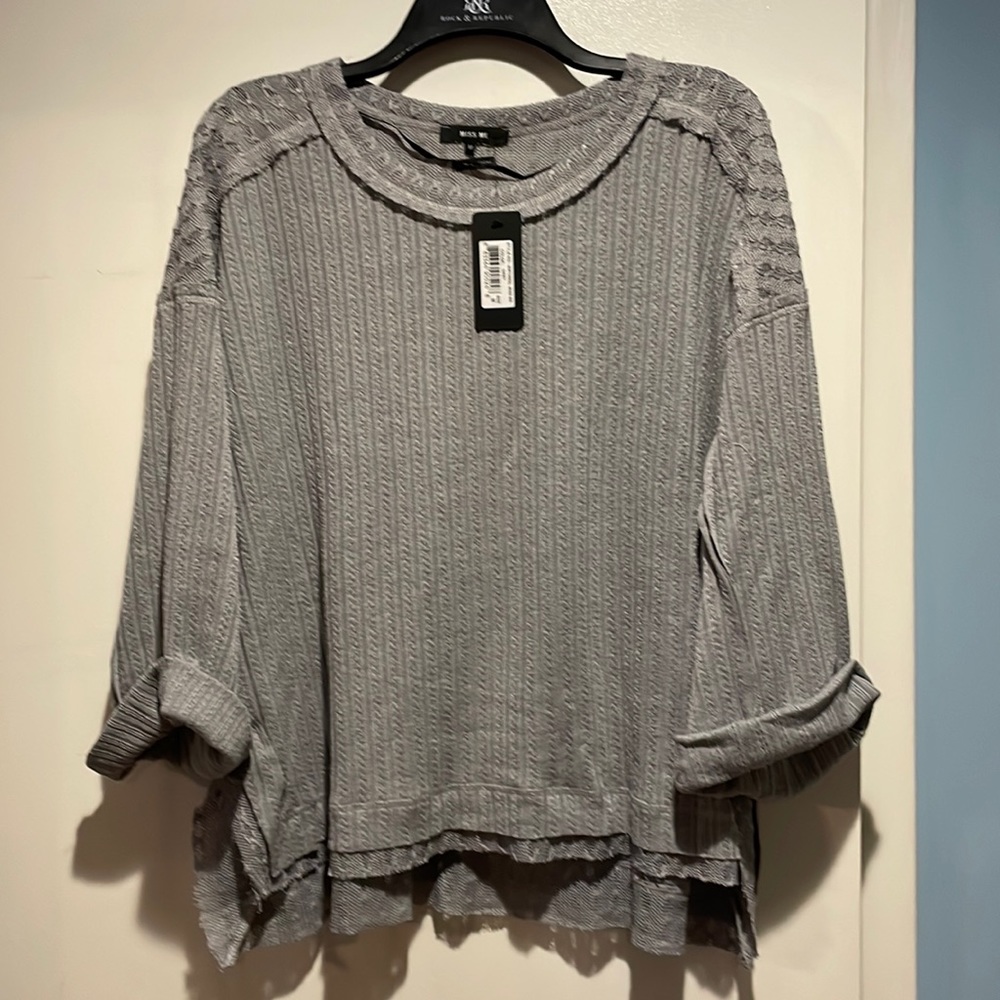 Miss Me lightweight sweater